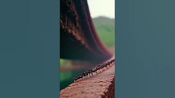 Ants Can Build Living Bridges Interspecificinteractions 