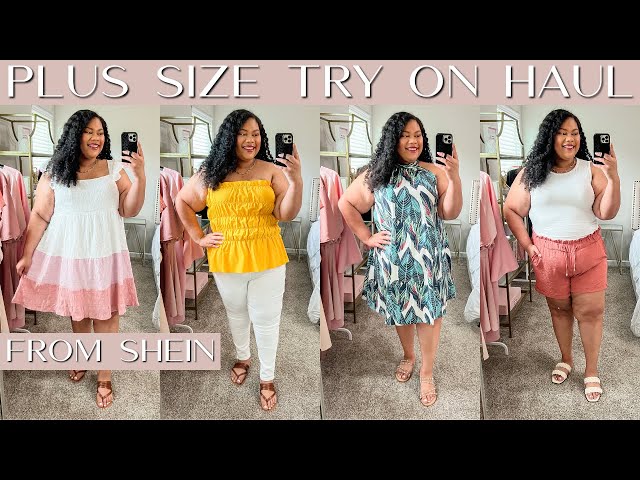 PLUS SIZE TRY ON HAUL  SHEIN TRY ON HAUL 2022 