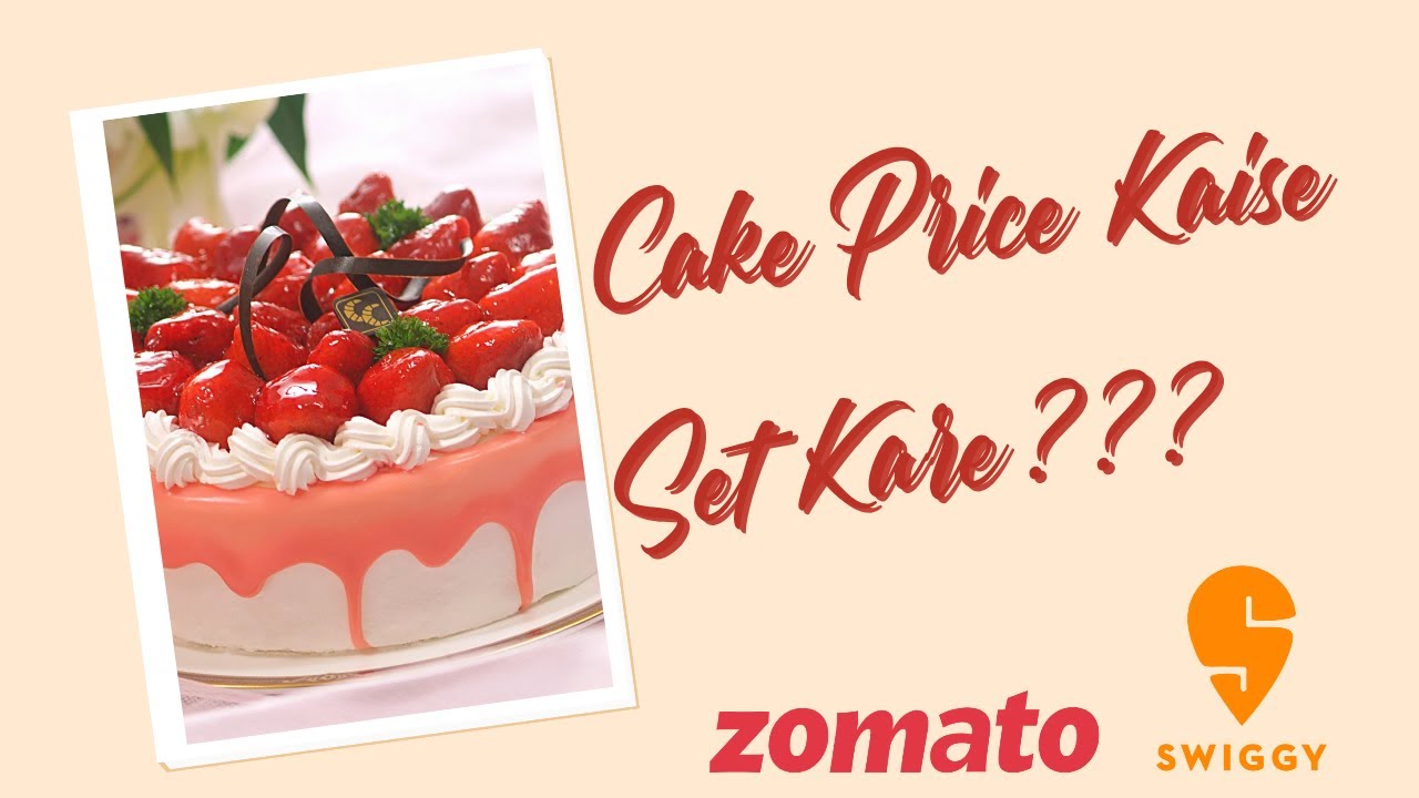 Cake Pricing Kaise Kare? Zomato & Home Bakery Ke liye Simple Profit Formula