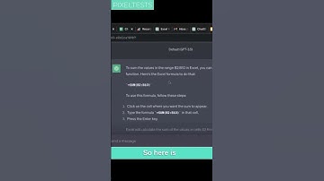 Supercharge Your Excel Skills with Chat GPT | Data Simplified 🚀 #shorts