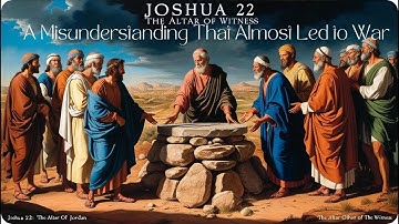 Joshua 22: The Altar of Witness | A Misunderstanding That Almost Led to War