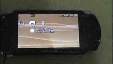 Instalando 1Seg no PSP Fat / Installing 1Seg on PSP Phat