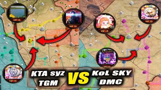 🏜️| DMC en problemas! |🔵KTA219-TGM290-syz258 VS 🔴KoL501-SKY574-DMC466|🌏The Ants: U.K.🐜