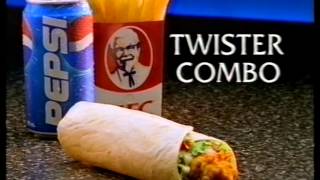 Kfc  Twister Combo  Australian Ad 2000