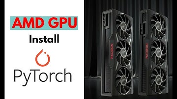 AMD GPU install Pytorch (2.0 or 1.13.1) - step by step guide and test run Pytorch