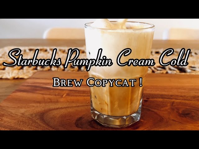 Homemade Pumpkin Cream Cold Foam (Starbucks Copycat Recipe) · i am a food  blog