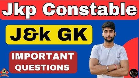Jkp Constable l Most Important Questions 09 ll MCQ Topic-wise  #Jkp gk