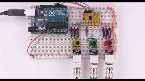 How to expand one serial port into 8