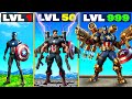 Level 1 CAPTAIN AMERICA to Level 1,000,000,000 CAPTAIN AMERICA in GTA 5