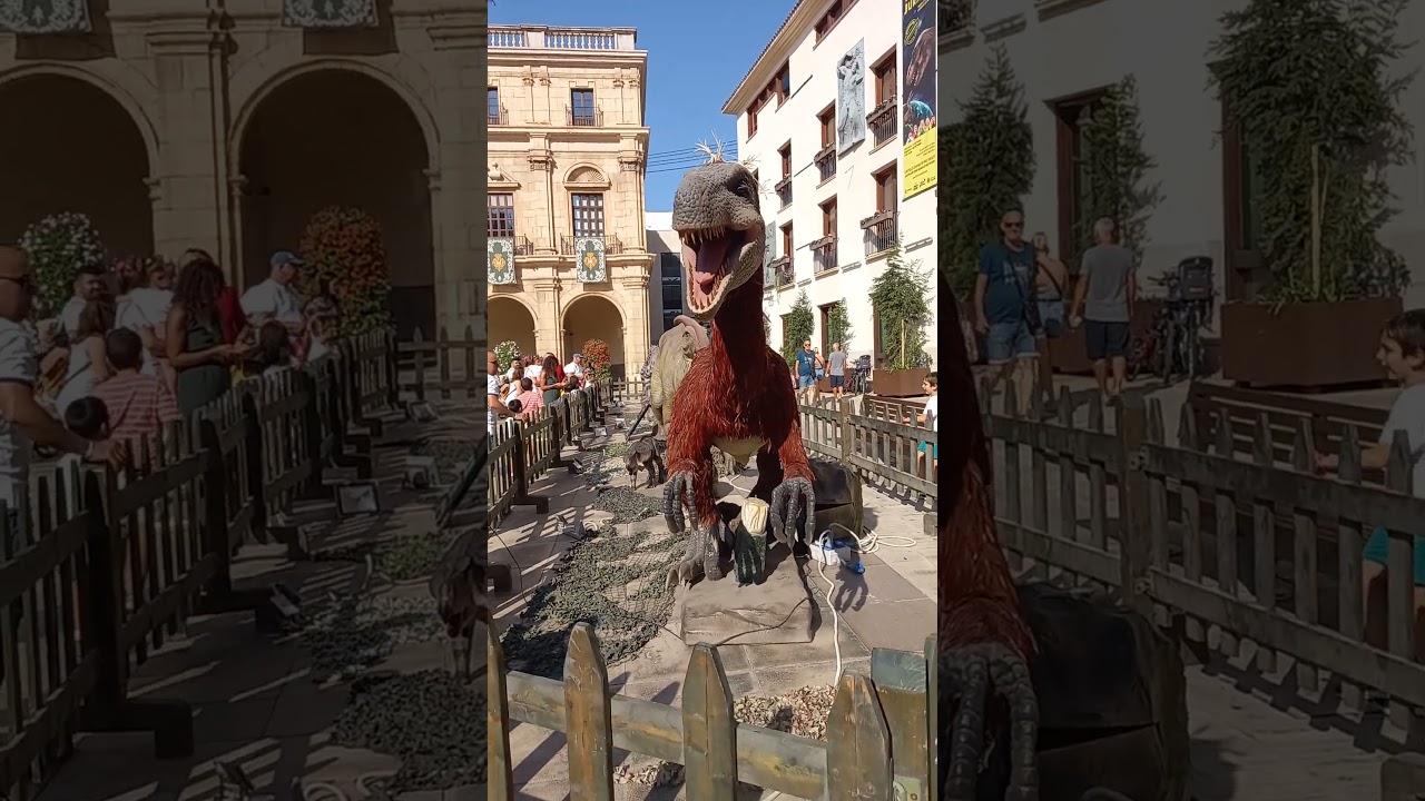 Exposición de dinosaurios. Castellon de la Plana #castellon #españa #испания #кастельон #dinosaur