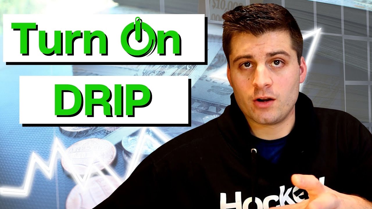 What is DRIP and how to turn it on in TD Ameritrade YouTube