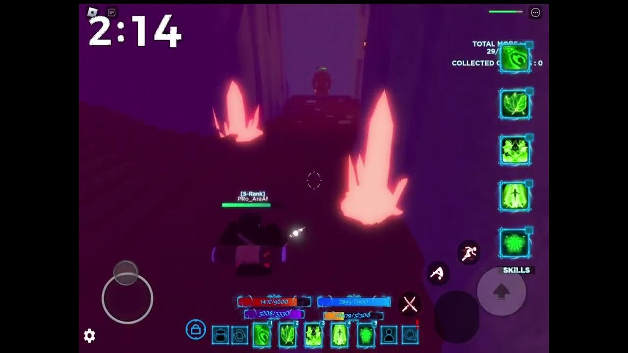 Solo blox leveling a rank gate cleared in 5 minutes speed run solo