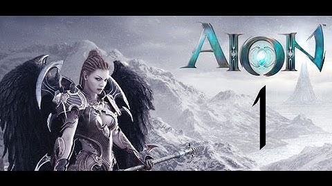 Aion part 1: Character creation