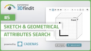 Sketch and Geometrical Attributes Search - Part Searches with Advanced AI - Enterprise 3Dfindit
