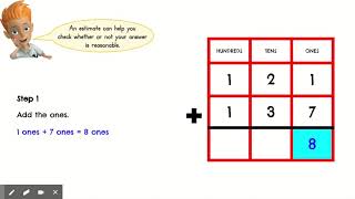 Adding 3 Digit Numbers without regrouping