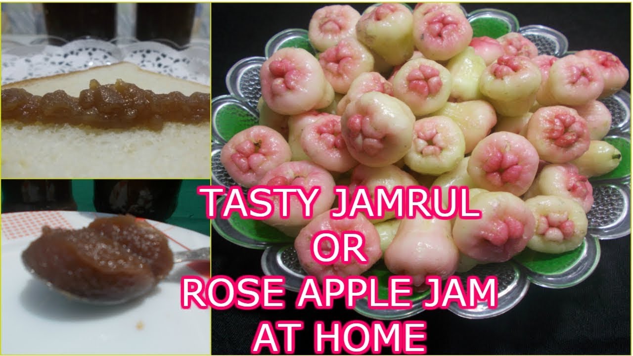 JAMRUL JAM RECIPE|ROSE APPLE JAM |HOW TO MAKE JAM|JAM RECIPE| HOMEMADE