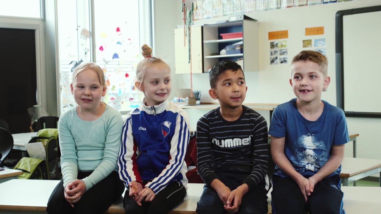 Skúlabørn um plastnýtslu og plastdálking