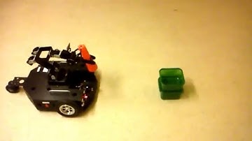 Autonomous robot to pick up and drop off objects.