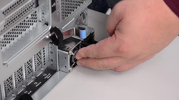 Lenovo ThinkSystem SR860 installing a hot-swap power supply