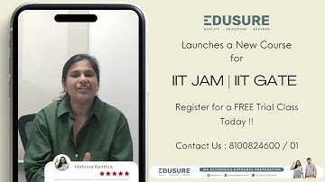 "IIT GATE and IIT JAM Exam Mastery with EduSure: Expert Tips and New Batches Announcement