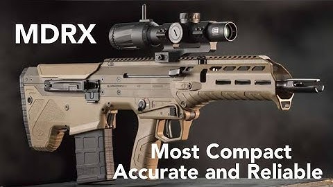 MDRX - The Ultimate Truck Rifle by Desert Tech.
