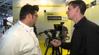 Air Alloy Tripod System from Miller Fluid Heads at IBC 2014