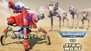 Adeptus Mechanicus vs Galactic Empire - Warhammer 40k vs Star Wars Battle
