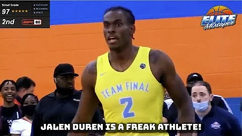 Jalen Duren INSANE Highlight Tape! Ranked #1 In Th...
