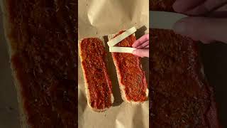 French Bread Pizza Mummies! French Bread Pizza Mummies!