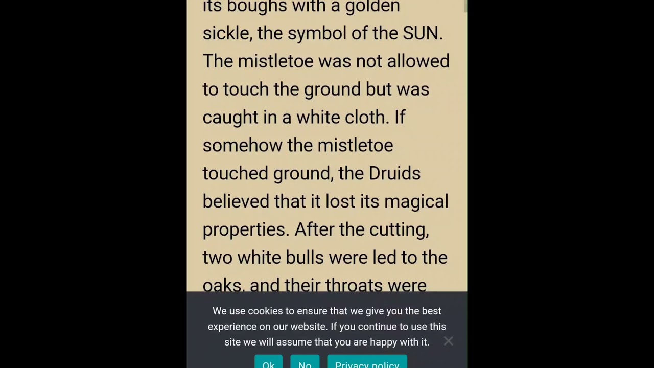 Mistletoe and the Occult ties ~ Christians shouldn't be doing pagan druid fertility rituals