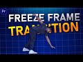 How To create Freeze Frame Transition In Premiere pro