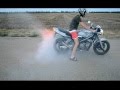 Suzuki Bandit (250) и Burnout