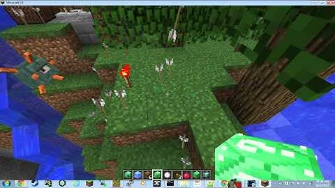 Minecraft:Emerald Lucky Block Mod (TRAPS,POPSICLES,DEATHS AND MORE) Mod Showcase