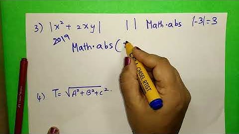 How to write Java expression using  Math Functions | Class 10 ICSE  Java | #2 QP Revision for Board