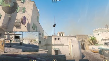 CS2 Dust 2 catwalk smoke from T spawn
