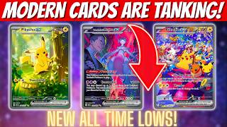 Modern Pokemon Cards Are Tanking?! What To Do?