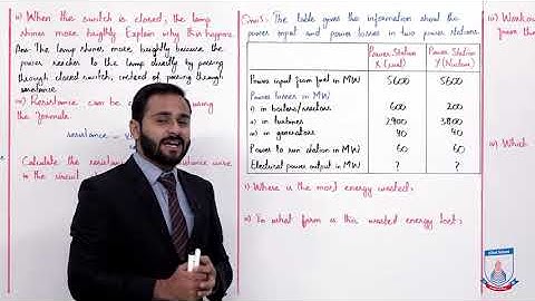 Class 8 - Science - Chapter 7 - Lecture 9 Exercise (Q 4, 5)  - Allied Schools