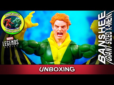 Hasbro Figurines Marvel Legends X-Men Series Banshee, Gambit et Mental