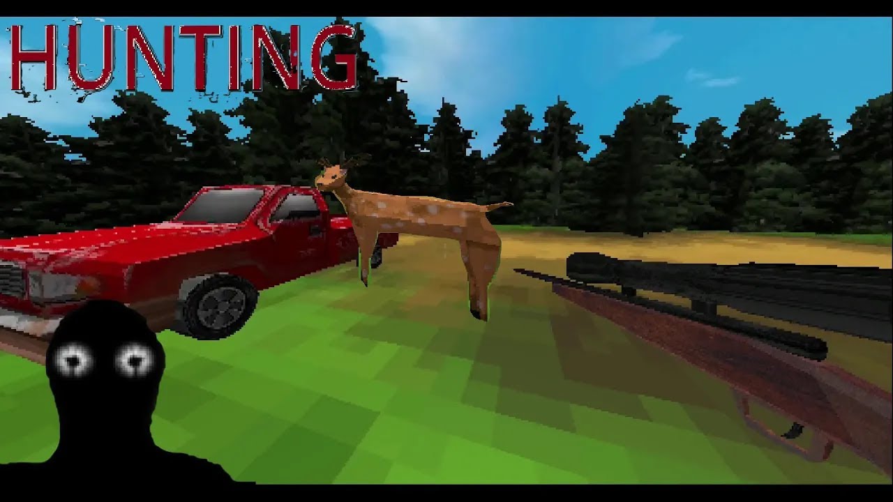 鹿を狩るホラーゲーム「HUNTING」