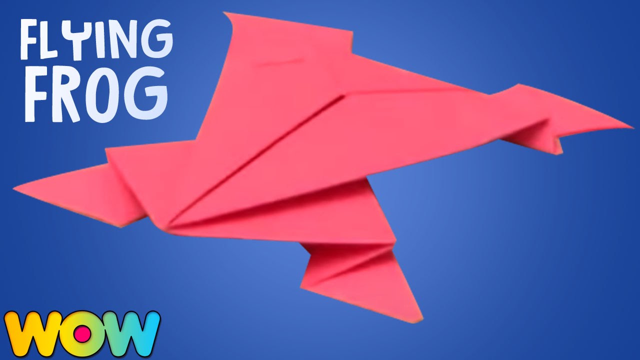 How to Make Action Origami Jumping Frogs Learn origami Paper Jumping Frog YouTube