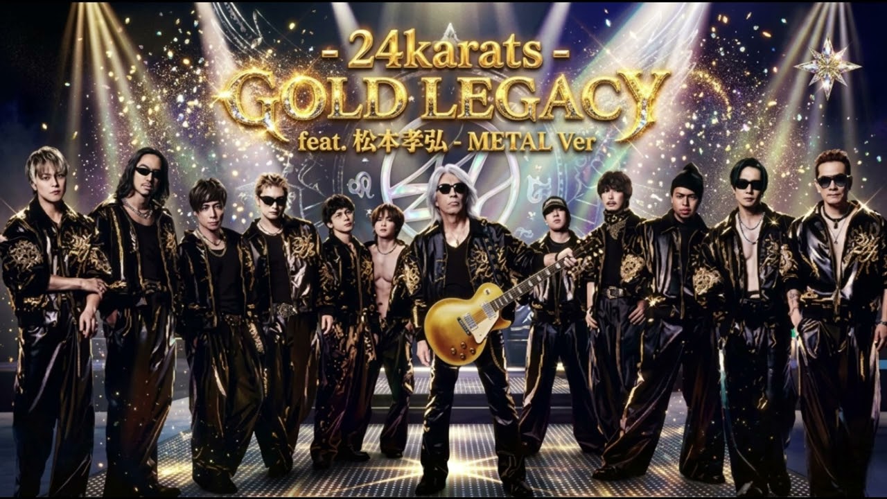 24karats GOLD LEGACY feat. 松本孝弘 / EXILE METAL Style：J-RePOP