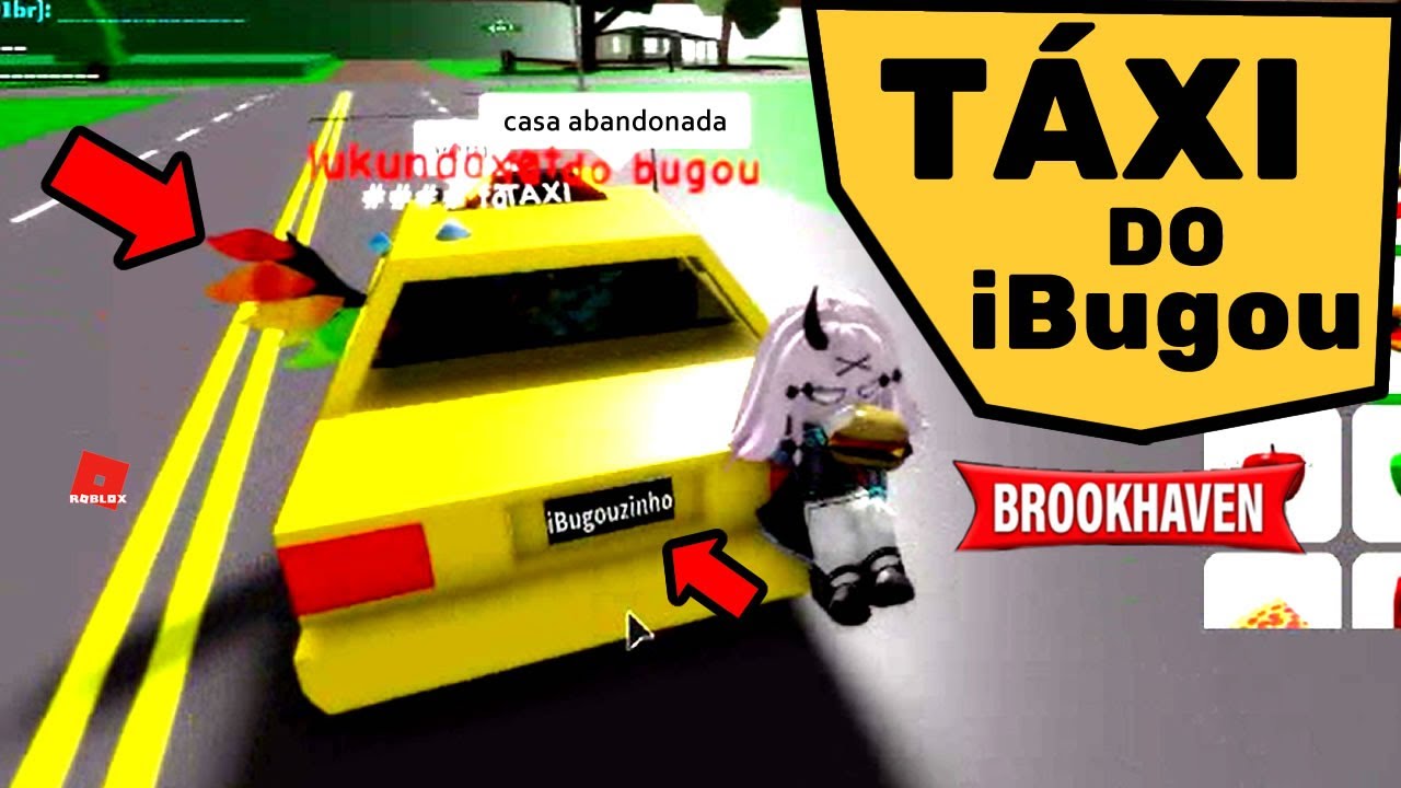 Encontramos O Ibugou No Brookhaven E Pegamos O Taxi Dele Youtube - jogos de roblox taxi