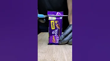 Dairy Milk Crackle Chocolate Milkshake ASMR #shorts