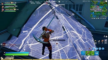 Fortnite Ps5 my first time making a build invisible