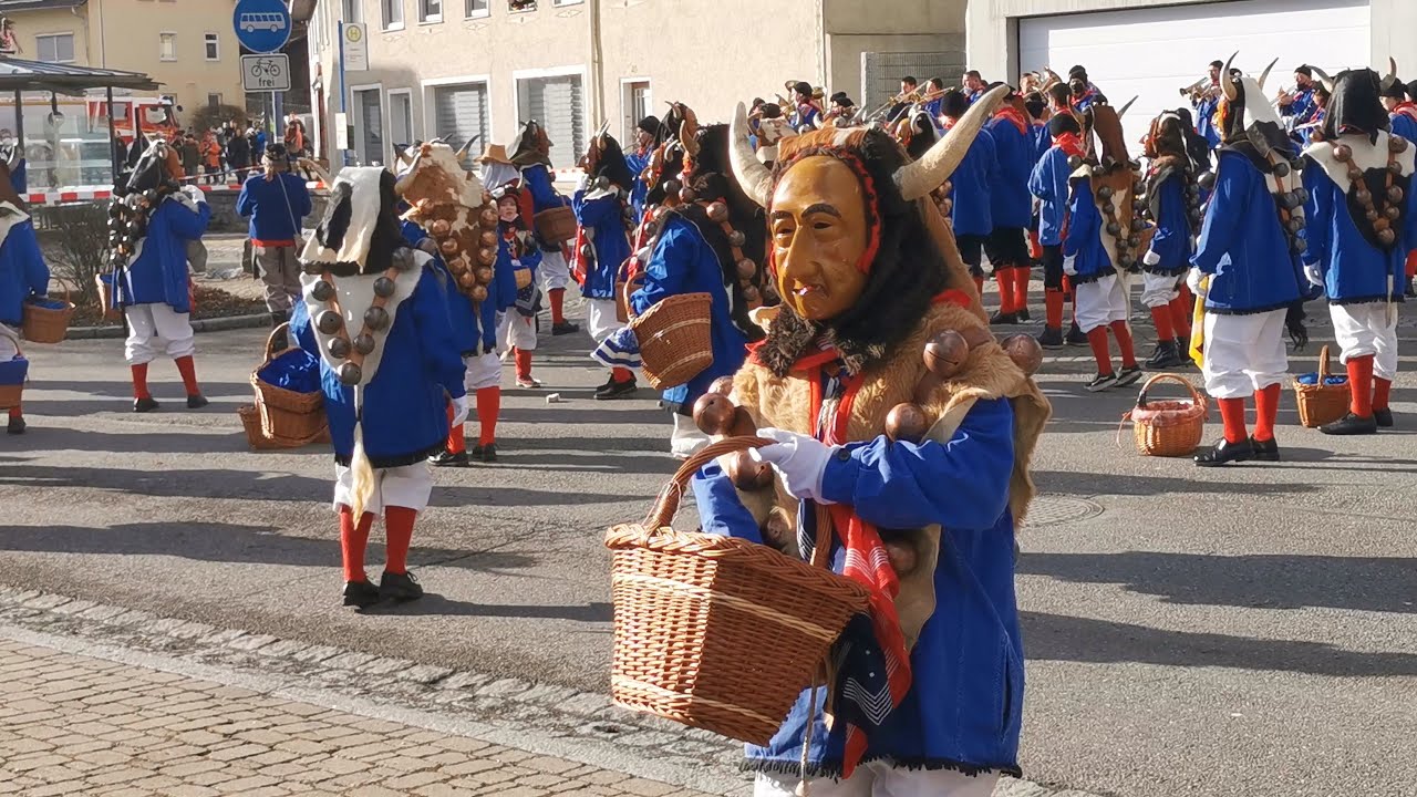 Narrenbaumstellen in Deißlingen, 05.02.2022
