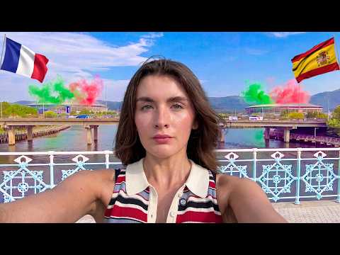 I Watched Spain vs France on the Spanish French Border
