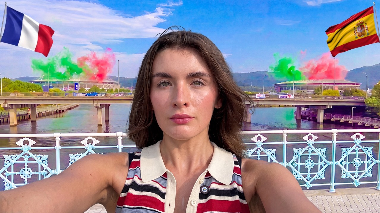 I Watched Spain vs France on the Spanish French Border
