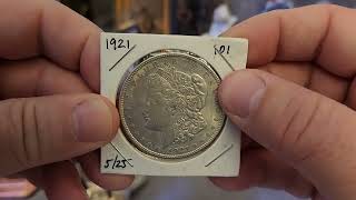 How Much Silver Is In A Morgan Dollar?  (And What It's Worth at $70 Silver)