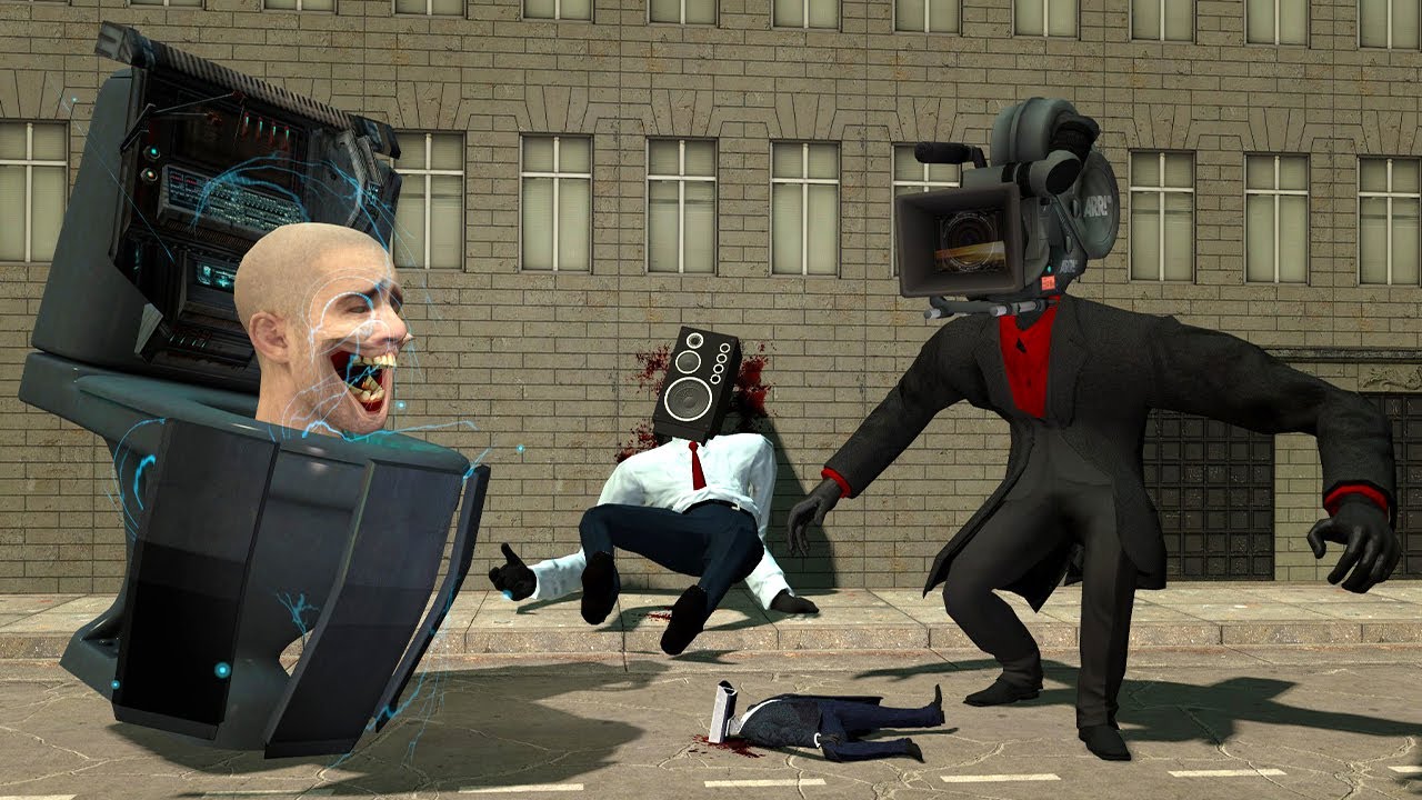 NEW SKIBIDI TOILET GLITCH VS ALL CAMERAMAN AND SPEAKERMAN BOSSES In Garry's Mod!