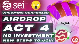 Celebrity Sei Network Act 4 Testnet Airdrop 🎁 Confirmed, New Steps - English Profile